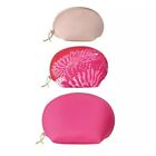 Set of 3 Cosmetic Makeup Jewelry Travel Bags Barbie Pink NEW