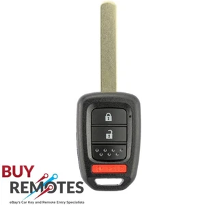 Honda 3 Button Replacement Car Key Suit Fit, Jazz 2015 - 2020, Crosstour, Civic - Picture 1 of 12