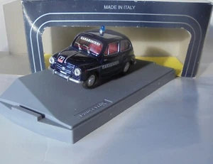 Fiat 600 D Carabinieri Polizia 1965 1/43 Modellino Diecast Progetto K PK 151 - Foto 1 di 4