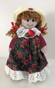 Christmas Berkeley Designs Wood Musical Doll “We wish you a Merry Christmas” - Picture 1 of 7