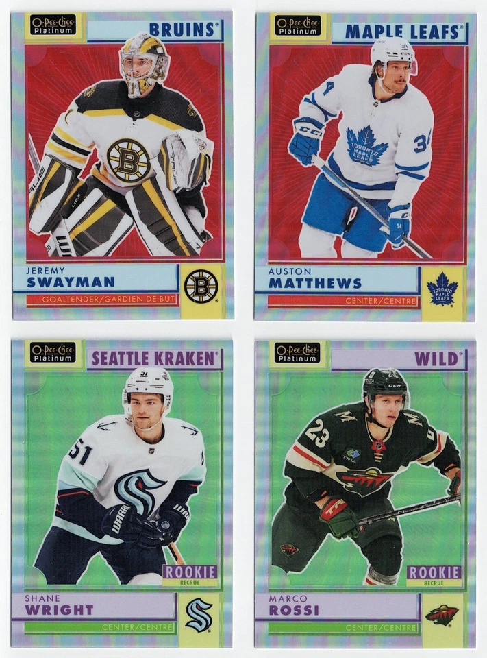 2022-23 O-Pee-Chee OPC Platinum Retro Rainbow #R-1 to R-100 Pick from List !! - Image 1 of 1