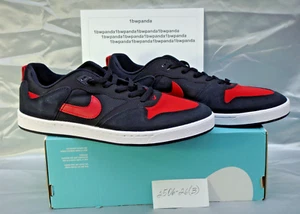 Nike SB Alleyoop Bred Gamuza Parte Superior Baja Para Hombres Zapatos de Skate Tenis Negro-Rojo Talla 11 - Imagen 1 de 18