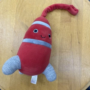 RR) JELLYCAT LONDON Cosmopop Red Rocket Plush 10” 2021 Soft Rare H69 - Picture 1 of 3