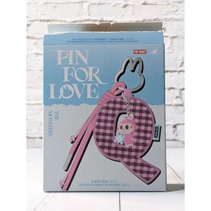 Pop Mart The Monsters Pin For Love Letter Pendant "R" Labubu Christmas Gift Rare - Picture 1 of 8