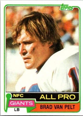 Brad Van Pelt 1981 Topps #270 New York Giants - Image 1 of 2