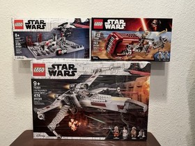 Lego Star Wars X-Wing 75301. Death Star Io Battle 40407. Rey&rsquo;s Speeder 75099.