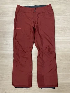 Patagonia Snowbelle H2No Pantaloni da Neve Isolati Donna Grandi Rosso Recco Regolabili - Foto 1 di 17