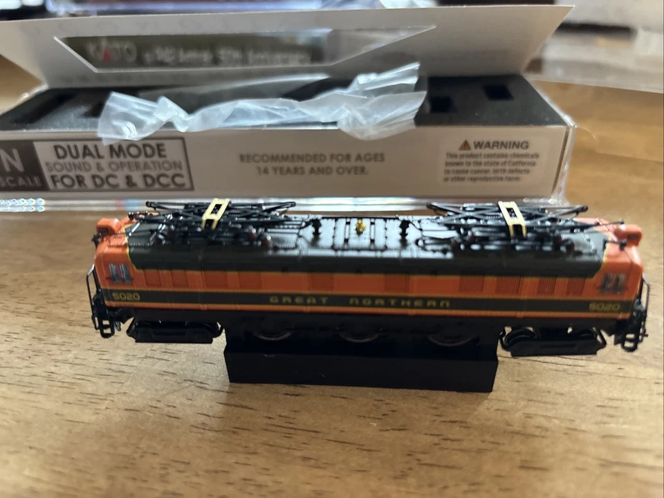 Broadway Limited Paragon 4 Rolling Thunder GN5020 N-scale Orange And Green - Image 1 of 4