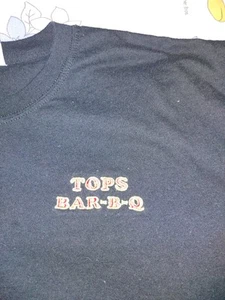 TOPS BBQ MEMPHIS Embroidered Logo Shirt Men's XL - Picture 1 of 4