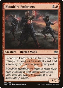 Bloodfire Enforcers - FRF (Fate Reforged) #93 MTG Magic The Gathering - Picture 1 of 1