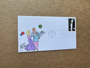 US 2001 Leonard Bernstein FDC(16) +Frank Ellis hand-Paint Cachet#3521+24/25 Made - Picture 1 of 2