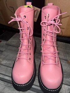 Avenger Barbie Pink Work Boots - Size 9 W Women - Picture 1 of 6