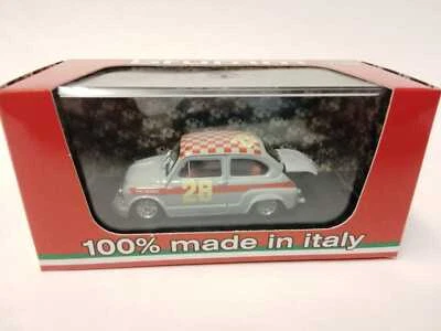Brumm Fiat Abarth 1000 berlina #28 Steinmetz 4h Monza 1966 1/43 R369B - Immagine 1 di 2