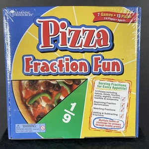 Pizza Fraction Fun Game By Leaning Resources • 7 Juegos de Pizza Fraction • Nuevo - Imagen 1 de 4