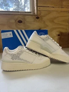 Mujeres Adidas Forum Nube Negrita Blanco Brillante Cristales H05060 Talla 10 - Imagen 1 de 5