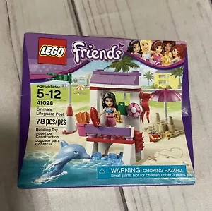 NEW LEGO Friends 41028 Emma's Lifeguard Post TOWER stand dolphin sand castle - Picture 1 of 4