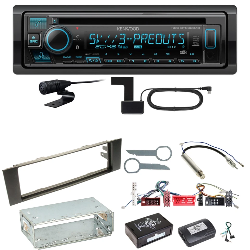 Kenwood KDC-BT960DAB Schwarz