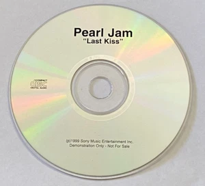 Pearl Jam - Last Kiss. Promo CD - Picture 1 of 1