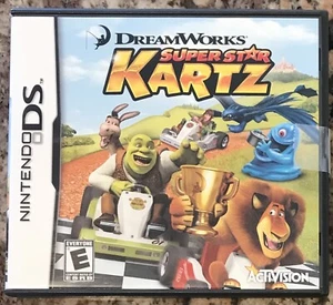 Super Star Kartz Nintendo DS Shrek Donkey Marty Schluckauf Videospiel DreamWorks - Bild 1 von 3