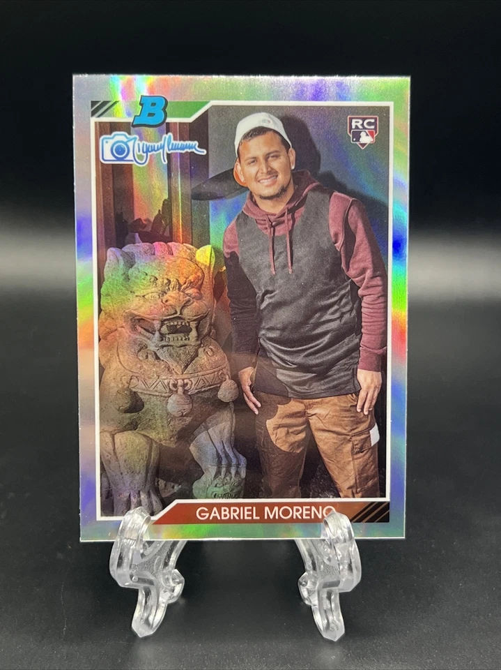 2023 Bowman’s Best Gabriel Moreno Rookie 1992 Bowman By Randy Johnson #92RJ-13 - Image 1 of 2
