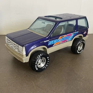 NYLINT FORD EXPLORER SEA DOO HAULER TRUCK 1996 VINTAGE BOMBADIER GTX 11" METAL - Picture 1 of 20