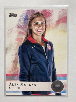 2012 Topps U.S. Olympic Team and Olympic Hopefuls - Alex Morgan Silver Medal #90 - Image 1 of 2