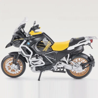 1:12 BMW R1250 GS Motorcycle Model Toy Diecast Boys Toys for Kids Gifts Black - Image 1 of 4