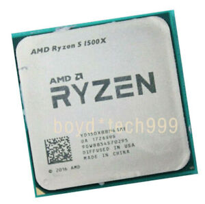AMD Ryzen 5 1500X R5-1500X CPU 65W 3.5-3.7 GHz 4-Core Socket AM4 Processor
