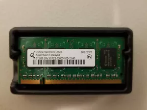 Infineon 512MB DDR2-667 667Mhz PC2-5300 SODIMM Laptop Memory RAM HYS64T64020HDL - Picture 1 of 1