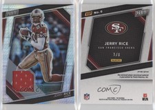 2023 Panini National Convention VIP Gold Pack Relics /8 Jerry Rice #6 HOF