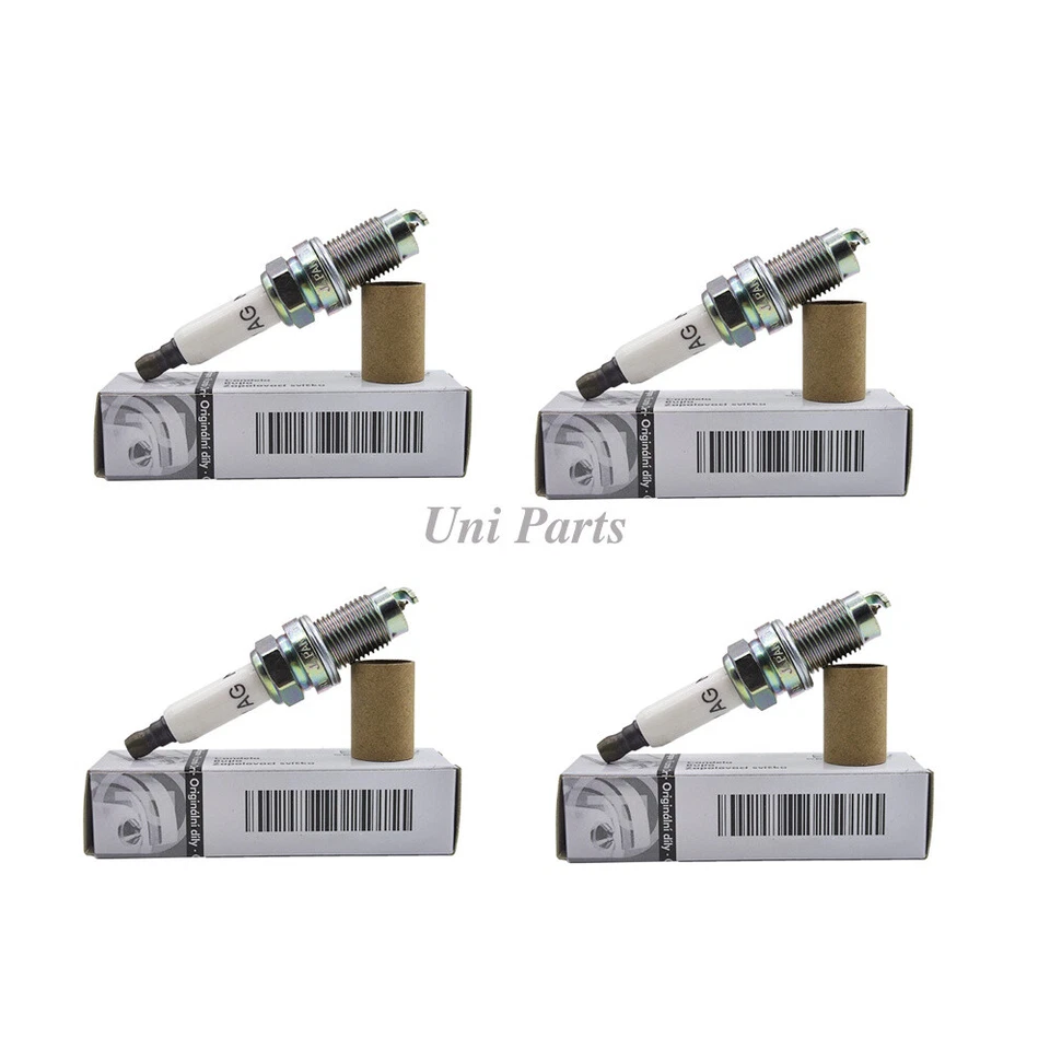 06K905601B 4 pcs OEM Spark Plug For VW Jetta Golf Passat AUDI A4 A6 Q5 1.8 2.0 - Image 1 of 2