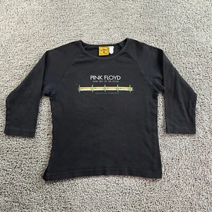 VINTAGE Pink Floyd Shirt Girls Extra Large Black Dark Side Of The Moon Rockware - Picture 1 of 12