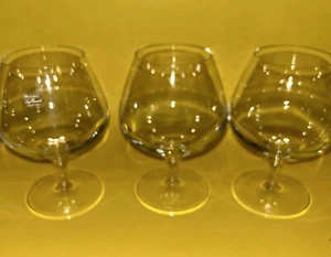 THREE LUIGI BORMIOLI MICHELANGELO MASTERPIECE 13.25 OZ COGNAC GLASSES (10042) - Picture 1 of 10