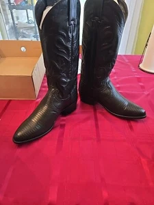 Dan Post 8D Handcrafted Genuine Lizard "Winston" Western Boots. - Picture 1 of 9
