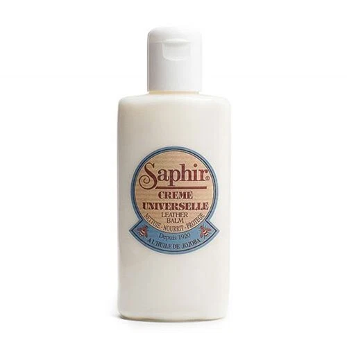 Saphir Creme Universelle Pelle Balsamo Pulisce, Nutre E Protegge Pelle