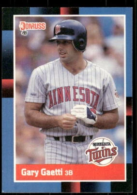 1988 Donruss #194 Gary Gaetti - Image 1 of 2