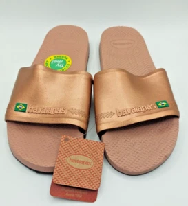 HAVAIANAS SLIDERS mit Brasil Logo EU Größe 37/38 B65 - Bild 1 von 7