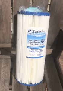 SUPER-PRO GUNUINE POOL AND SPA REPLACEMENT FILTER PLE-051-9485 Partly Opened - Picture 1 of 4