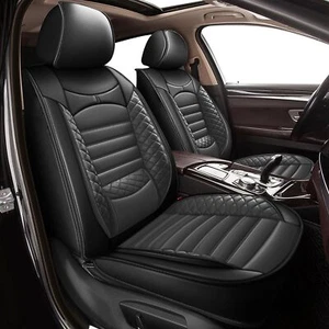 Full Set Car Seat Covers Protector Faux Leather For KIA Soul 2010-2019 - Picture 1 of 7