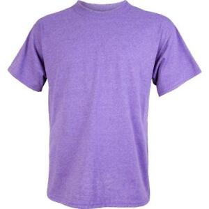 NEW NWT Purple Medium 8 / 10 Casual Wear Soft Cotton Blend Tee Shirt GILDAN