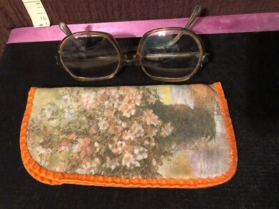 Gafas de lectura vintage color tortuga baquelita con estuche d Foto 1 de 4