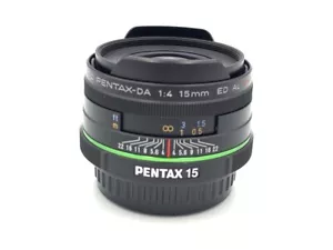 Quasi Perfetto Smc Pentax-Da 15mm F/4 Ed Al Limitata Ultra Ampio Lenti #P0019 - Foto 1 di 3