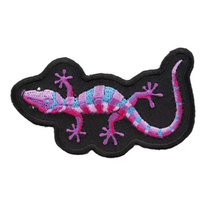 Purple Velvet Gecko Patch, Exotic Lizard Patches - Picture 1 of 3