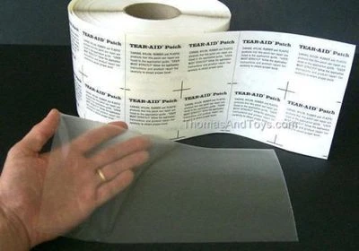 TEAR-AID Tear Aid Type A Bladder Repair Patch 6" X 12" also 4 waterbeds, rafts, etc. NEW