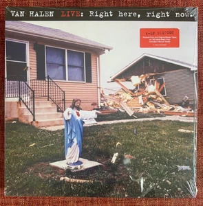 VAN HALEN - LIVE: RIGHT HERE RIGHT NOW [4 X VINYL LP EDITION] NEW & SEALED - Picture 1 of 3