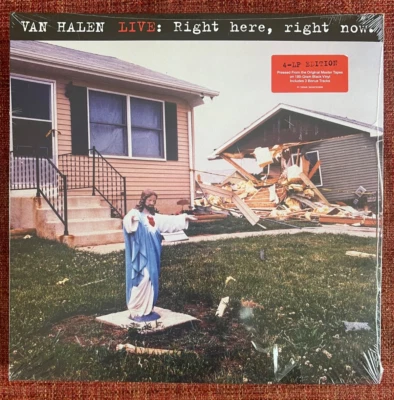 VAN HALEN - LIVE: RIGHT HERE RIGHT NOW [4 X VINYL LP EDITION] NEW & SEALED - Image 1 of 3