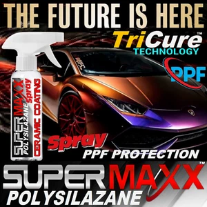 CERAMIC CAR COATING SPRAY 8oz/237ml ADVANCED PAINT PROTECTION TRICURE TECHNOLOGY - Picture 1 of 8