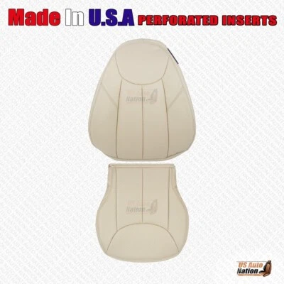 2007 Mercedes Benz SL550 Convertible Driver Bottom & Top Perforated Cover Beige - Image 1 of 4