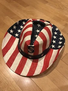Seattle Mariners 2018 FOURTH of JULY 4 Official Stars And Stripes COWBOY HAT Sga - Picture 1 of 2