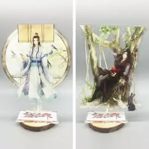 2* Anime Mo Dao Zu Shi Lan WangJi Wei WuXian Acrílico Soporte Figura Modelo Juguete 16 cm - Imagen 1 de 2